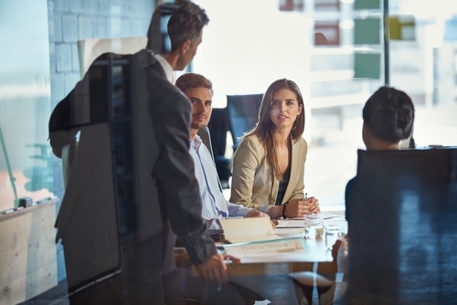 Group of people meeting